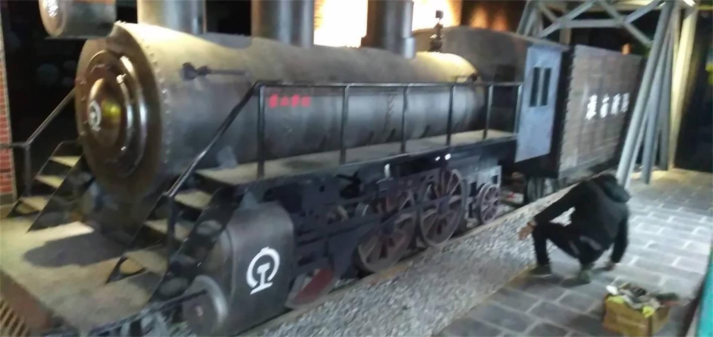 靖边县蒸汽火车模型